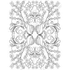 Fancy Swirls Galore In This Coloring Page Forming An