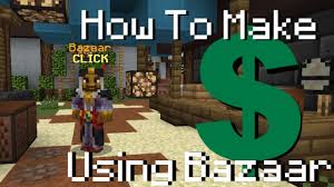 Mob grinders work almost as well, but they are expensive to make, unless it runs on just 1 spawner, which would. How To Make Money Using Bazaar Fast Hypixel Minecraft Server And Maps