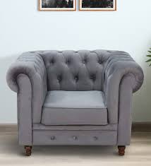 cheshire velvet 1 seater sofa in