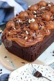 Chocolate Loaf Cake gambar png