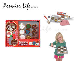 Shop melissa & doug melissa & doug slice and bake christmas cookie play set in the playset accessories & components department at lowe's.com. Melissa Doug Slice Bake Christmas Cookie Play Set 15158 Wooden Pre School Toys
