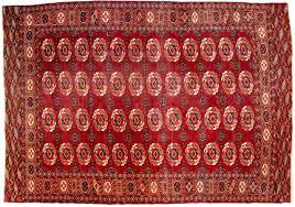 antique turkmen carpet hunt vine