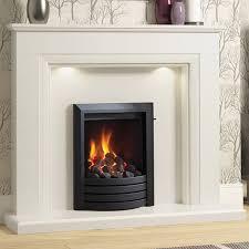 Vago White Marble Fire Surround With