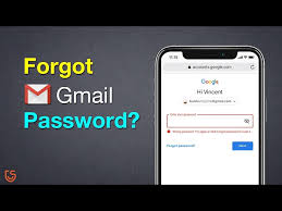 forgot gmail pword how to get it