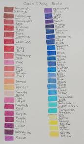 Colored Pencil Color Charts Wetcanvas In 2019 Pencil