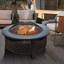 Fire Pit Heavy Large Outdoor Firepit
