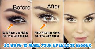 30 easy ways to make your eyes look bigger
