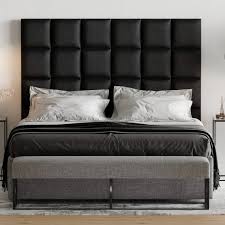 Upholstered Wall Cushion Black 30x30