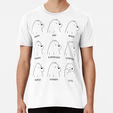 Teach your students with grizz, panda and ice bear for an extra fun online teaching class. We Bare Bear T Shirts Redbubble