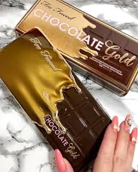 review too faced chocolate gold the