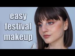 simple festival makeup tutorial