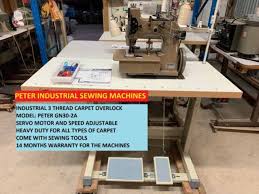 industrial carpet overlock sewing