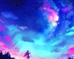 Colorful Sky Animation Paint By