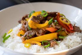 jamaican style pepper steak cooking