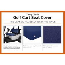 Golf Car Tery Cloth Seat Cover Navy