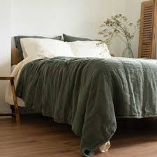 Linen Bedspread Color No 9 New Casa