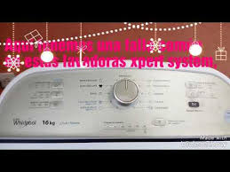 Instructions d'utilisation de la laveuse whirlpool corporation Lavadora Whirlpool Xpert System No Exprime Sensor De Palanca Danado Youtube