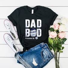 Dad Bod Powered By Busch Light T Shirt Funnysayingtshirts