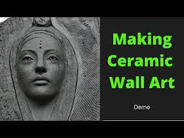 How To Make Ceramic Wall Art Demo