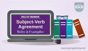 Subject Verb Agreement Rules Examples Learn English