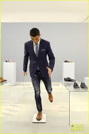 his runway debut for cr7 collection