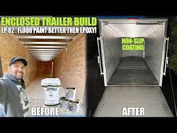 enclosed sxs utv trailer build