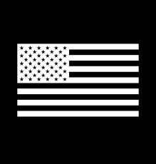 america flag black white vector images