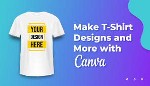 t shirt designore with canva