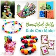 homemade gifts kids can make for