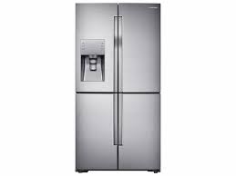 23 Cu Ft Counter Depth 4 Door Flex Refrigerator With Flexzone In Stainless Steel