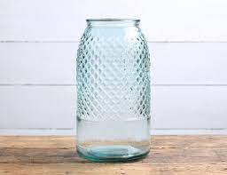 Recycled Large Glass Vase Jarapa 3 6l