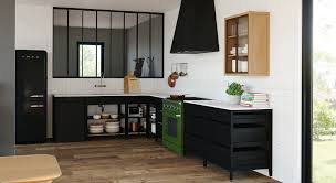 Oak is a medium to light colored wood that has a much more defined grain than maple wood. Radix Collection Solid Oak Wood Kitchen Cabinets And Storage Coquo