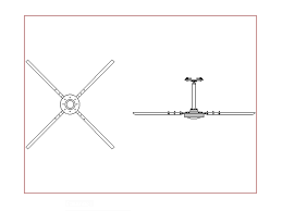 hvls eco fan in autocad cad