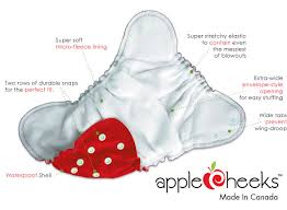 Sized Diaper System Applecheeks
