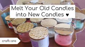 new candles to reuse candle wax