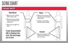 Size Charts