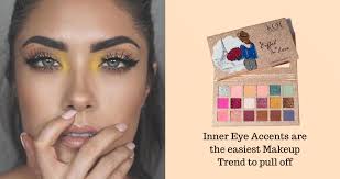 inner eye accents are the easiest