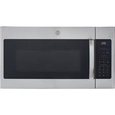 Ge 1 9 Cu Ft Over The Range Microwave In Stainless Steel With Sensor Cooking