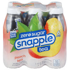 save on snapple t peach tea 6 pk