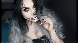 halloween makeup creepy dark clown