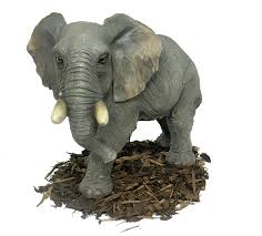 large elephant resin garden ornament