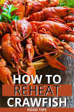 How do you reheat a crawfish boil?