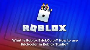 how to use brickcolor in roblox studio