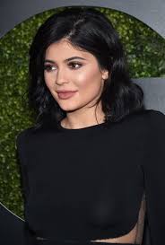 She highlights her signature plump pout with a deep lipstick, complemented with dark eyes, sleek brows, and a dramatic contour. Kylie Jenner Hair All Her Best Styles