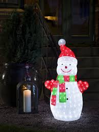 Acrylic Snowman Light Large
