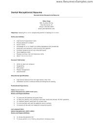 Dental Assistant Resume Example Hygienist Template Summary Examples