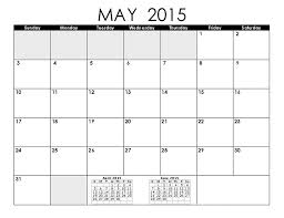 Printable Monthly 2015 Calendar Elegant Free Monthly Calendar
