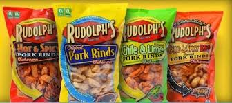 Where did fried pig skins originate from?
