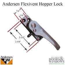 Andersen Right Hand Flexivent Hopper Lock