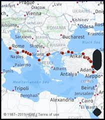 On italy map, you can view all states, regions, cities, towns, districts, avenues, streets and popular centers' satellite, sketch and terrain maps. What Is The Distance From Tarsus Turkey To Rome Italy Google Maps Mileage Driving Directions Flying Distance Fuel Cost Midpoint Route And Journey Times Mi Km